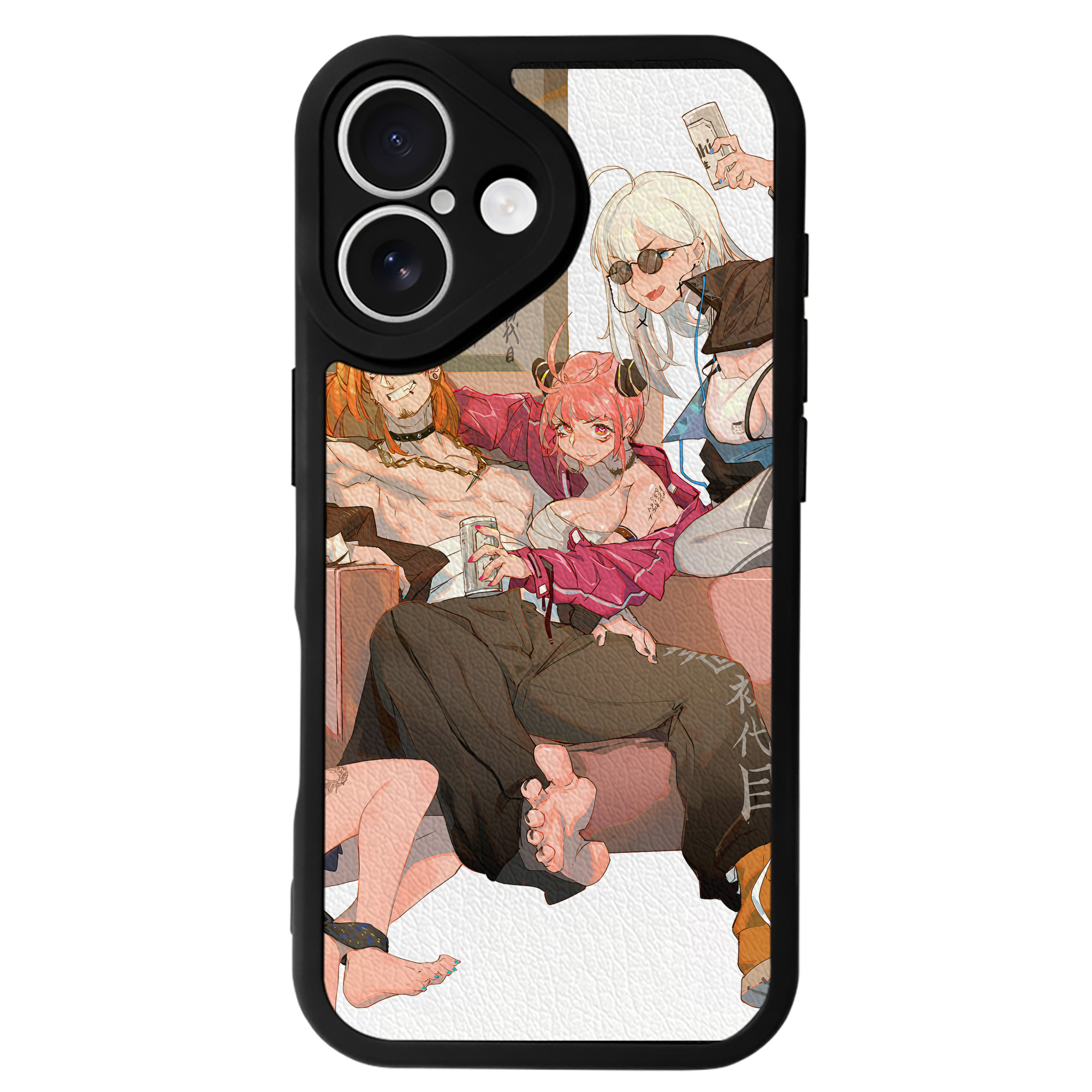 （画像用） SPY×FAMILY间谍家家酒 【iPhone 16シリーズ対応】シリコンスマホケース（レザー調） 材質：シリコン